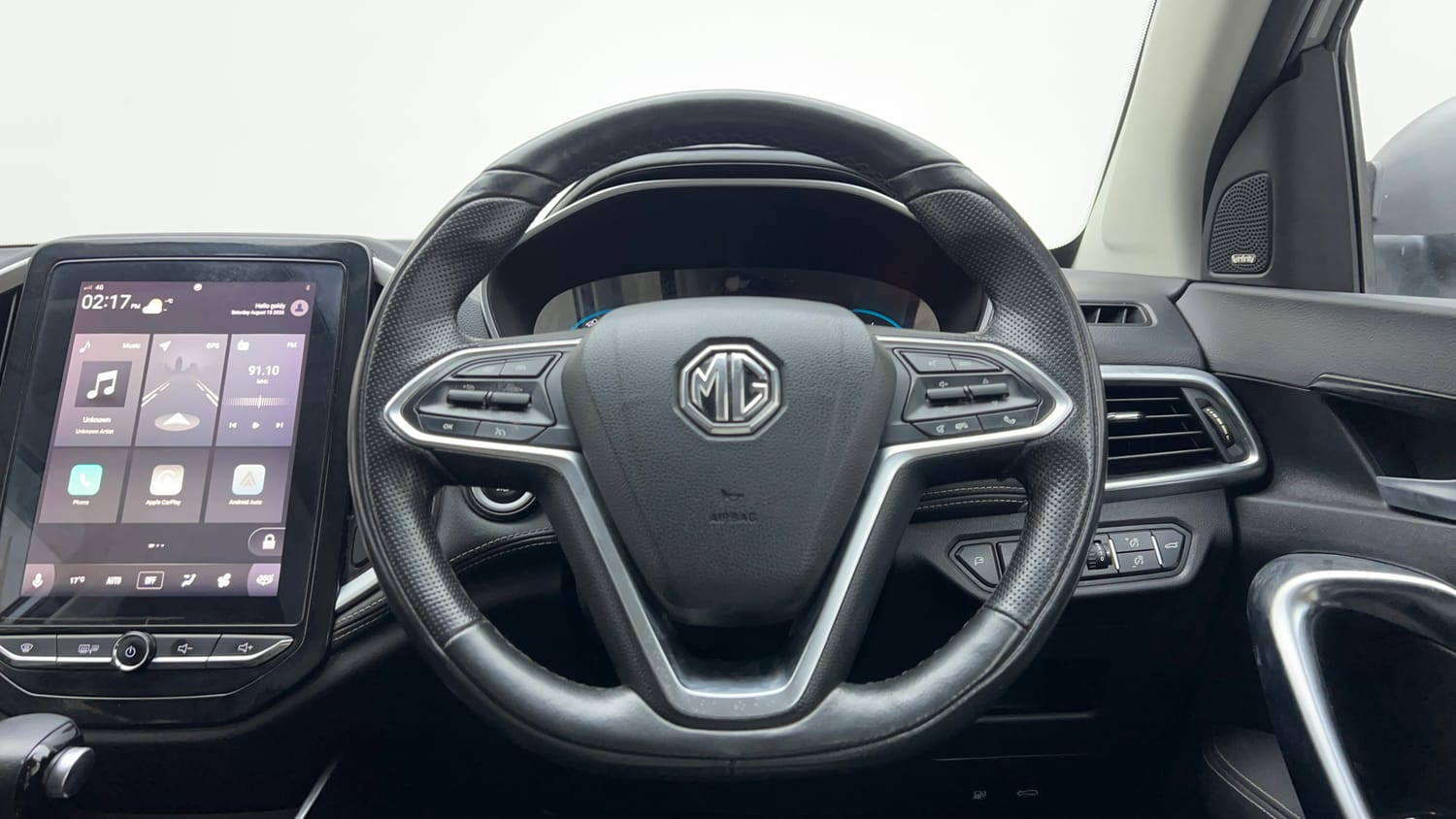 Used 2019 MG Motors Hector Sharp 1.5 DCT Petrol Petrol Automatic interior STEERING VIEW