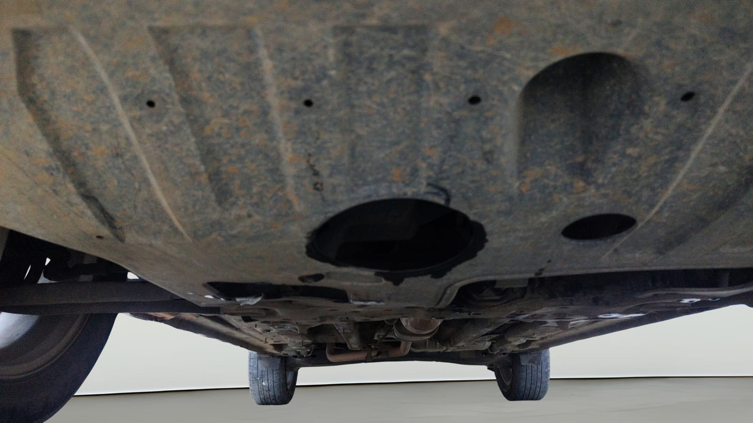 Used 2021 Hyundai Creta SX 1.5 Petrol Petrol Manual extra FRONT LEFT UNDERBODY VIEW