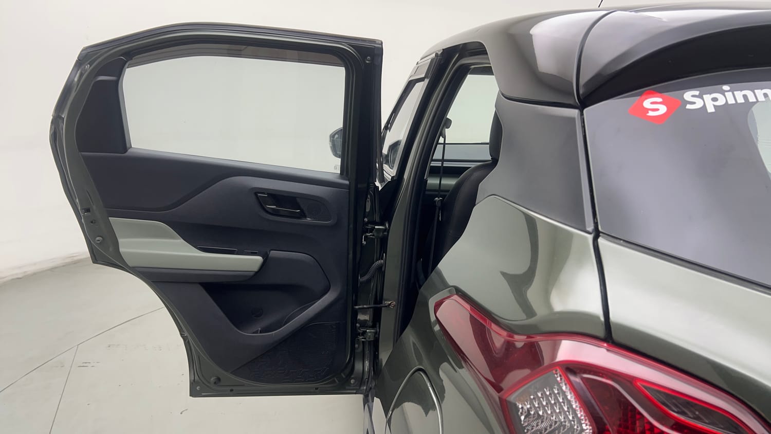 Used 2023 Tata Punch Camo Adventure Rhythm AMT Petrol Automatic interior LEFT REAR DOOR OPEN VIEW