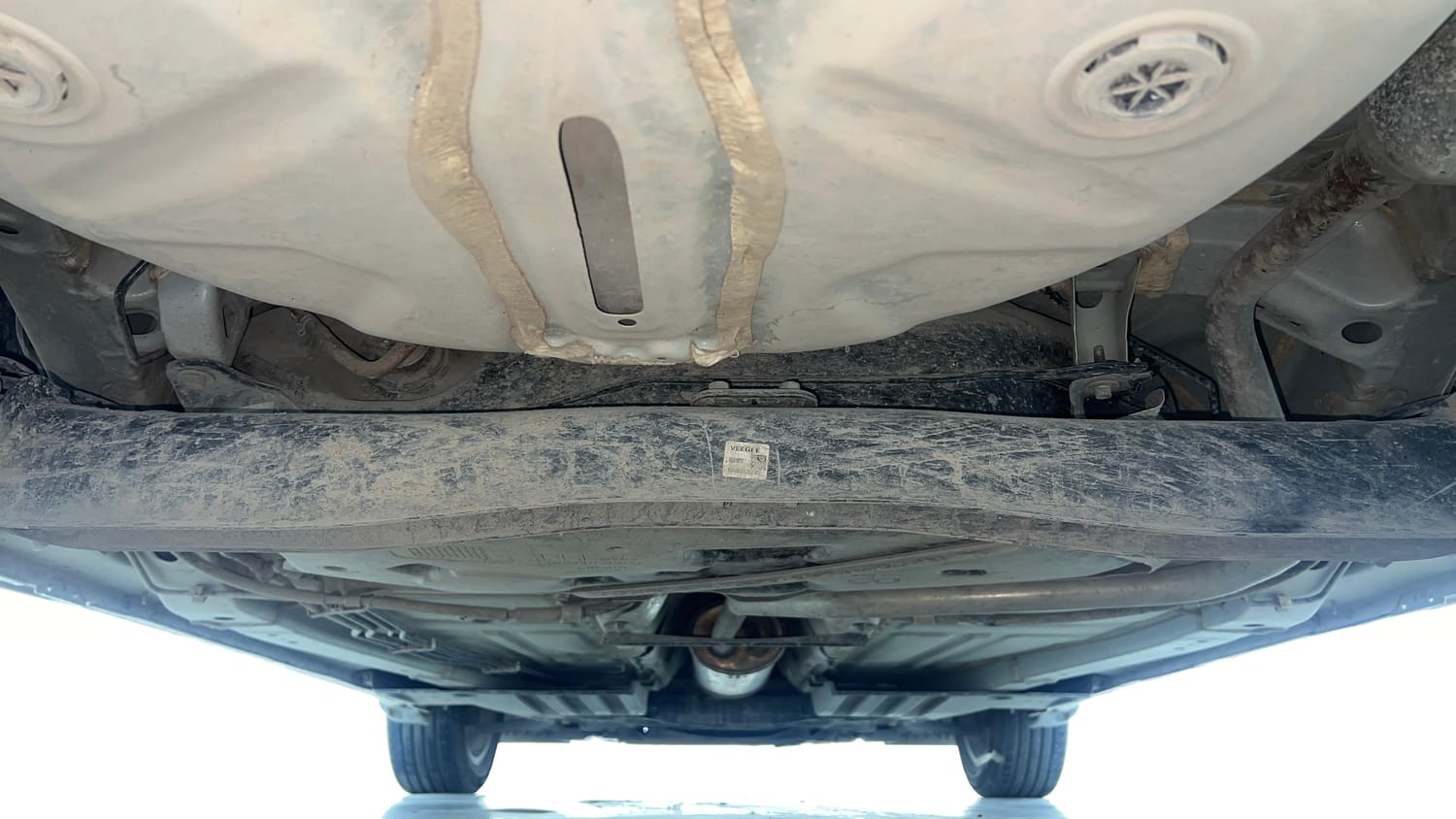 Used 2023 Maruti Suzuki Baleno Alpha AGS Petrol Automatic extra REAR UNDERBODY VIEW (TAKEN FROM REAR)
