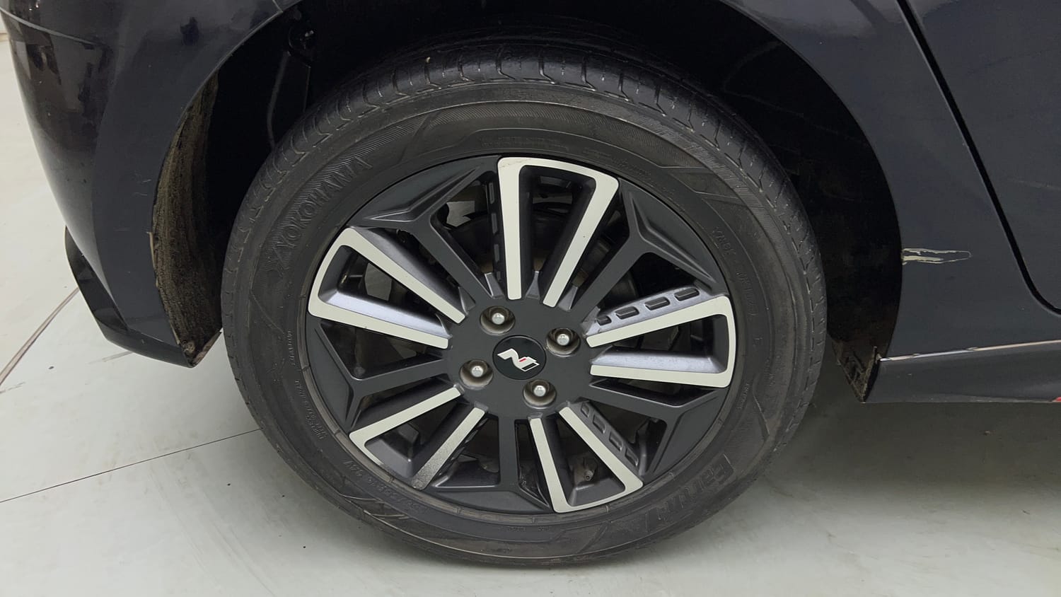 Used 2023 Hyundai i20 N Line N8 1.0 Turbo DCT Petrol Automatic tyres RIGHT REAR TYRE RIM VIEW