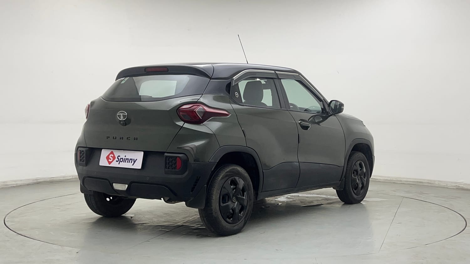 Used 2023 Tata Punch Camo Adventure Rhythm AMT Petrol Automatic exterior RIGHT REAR CORNER VIEW