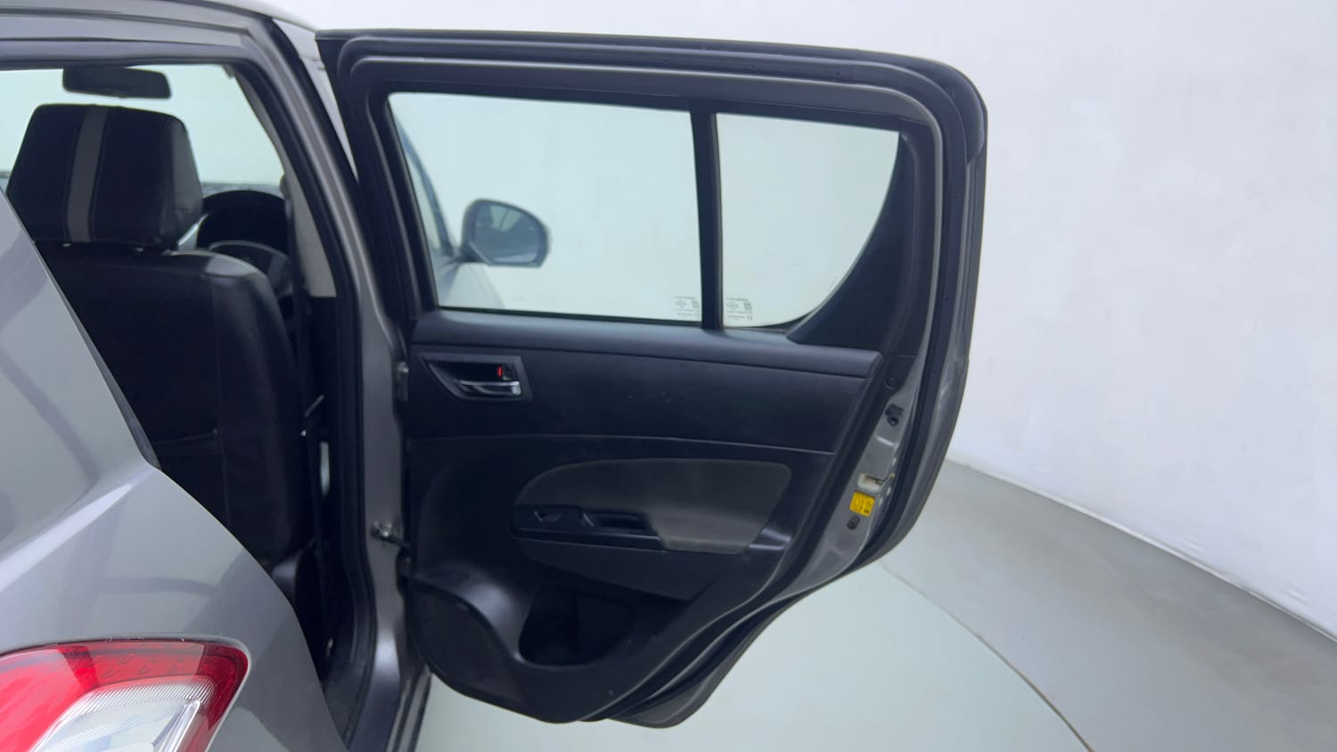 Used 2012 Maruti Suzuki Swift VXi Petrol Manual interior RIGHT REAR DOOR OPEN VIEW