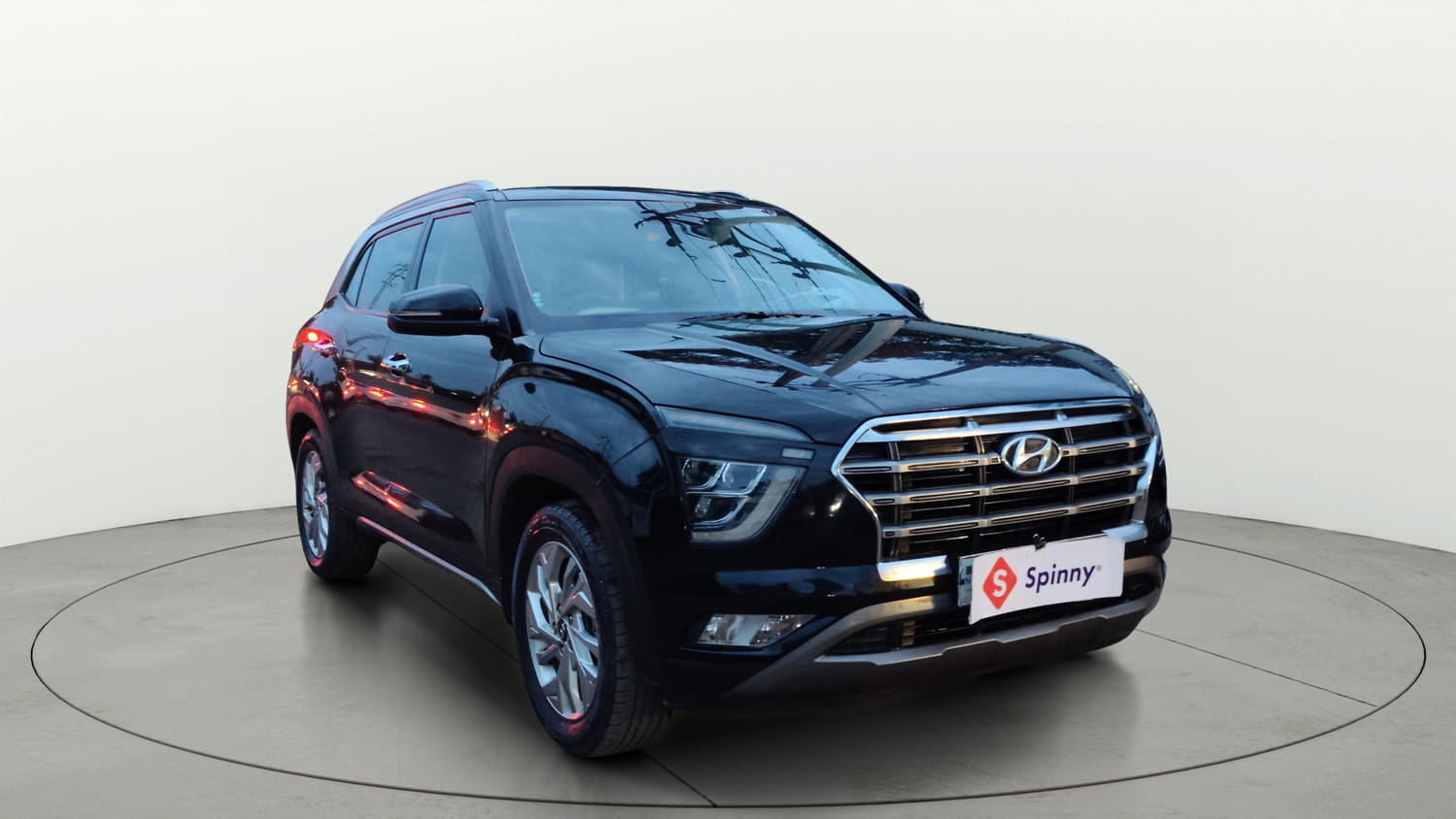 Used 2021 Hyundai Creta SX 1.5 Petrol Petrol Manual exterior RIGHT FRONT CORNER VIEW