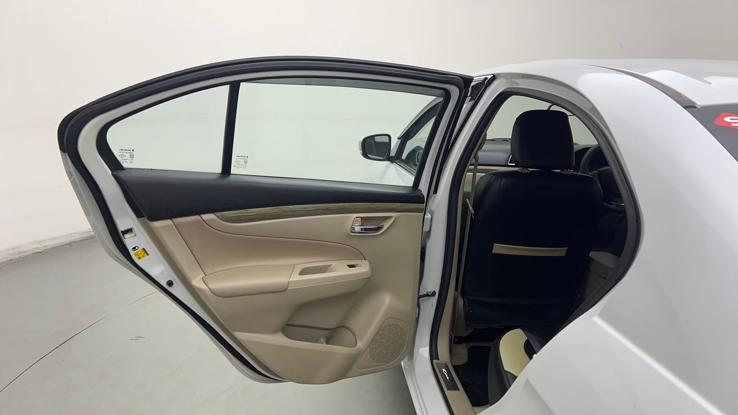 Used 2020 Maruti Suzuki Ciaz Delta 1.5 Petrol Manual interior LEFT REAR DOOR OPEN VIEW