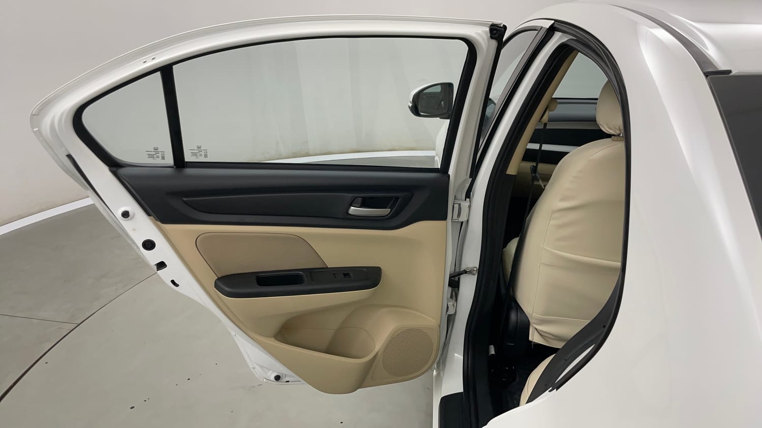 Used 2024 Honda Amaze S 1.2 Petrol MT Petrol Manual interior LEFT REAR DOOR OPEN VIEW