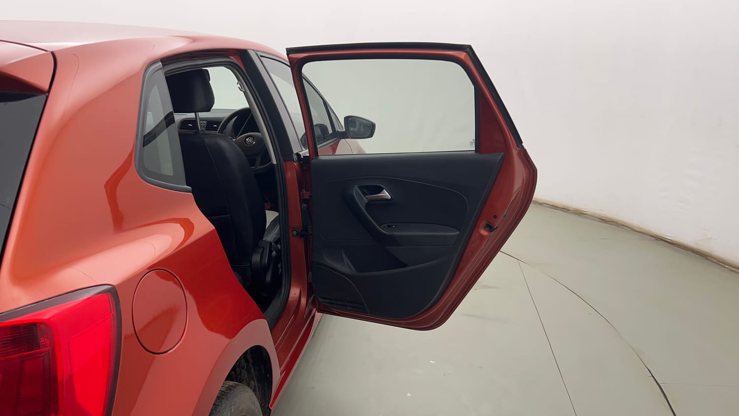 Used 2016 Volkswagen Polo Comfortline 1.2L (P) Petrol Manual interior RIGHT REAR DOOR OPEN VIEW