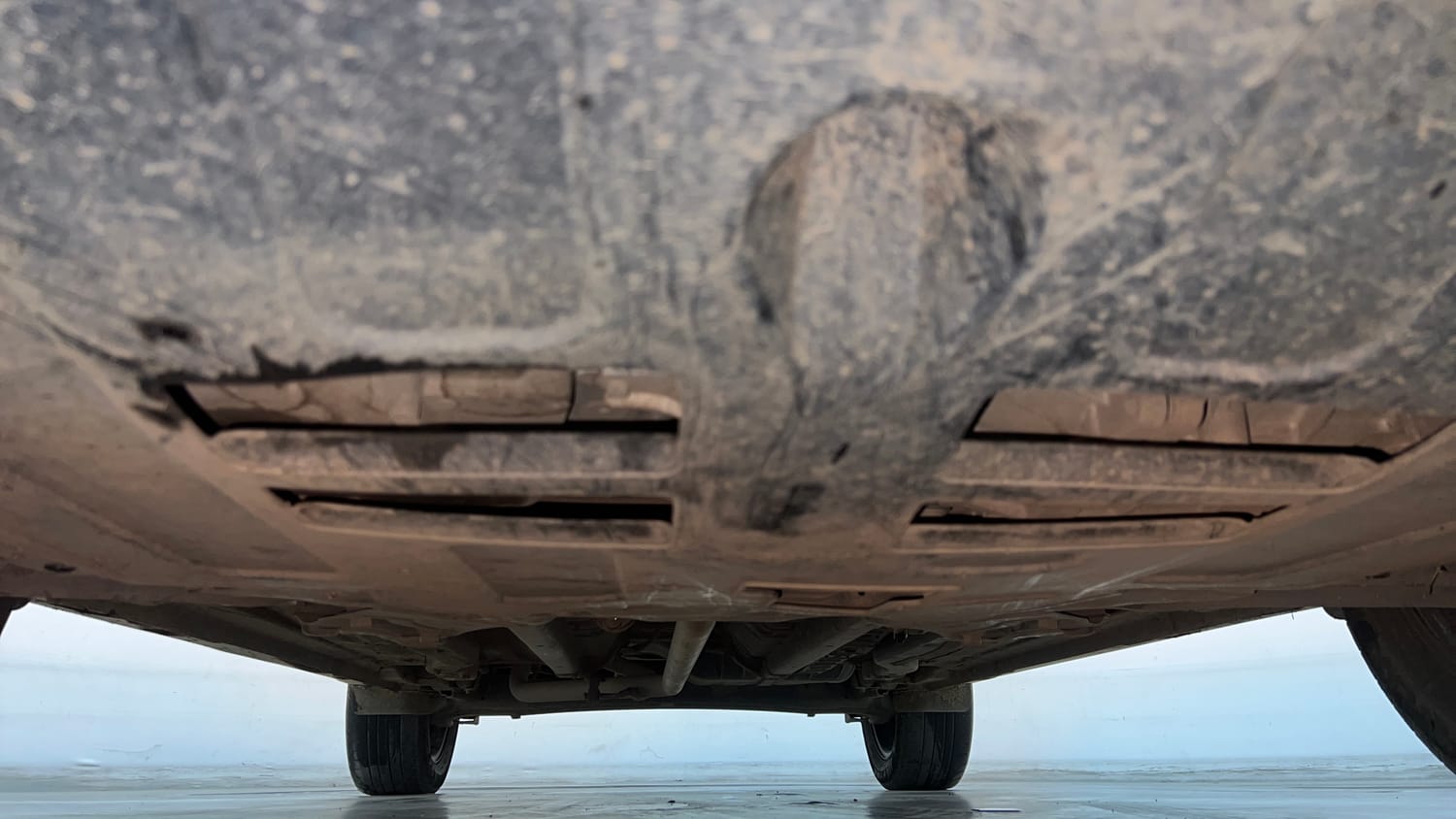 Used 2018 Hyundai Creta SX 1.6 AT CRDi Diesel Automatic extra FRONT LEFT UNDERBODY VIEW