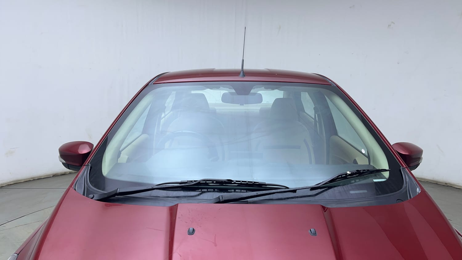Used 2019 Ford Figo Aspire Titanium 1.2 Ti-VCT Petrol Manual exterior FRONT WINDSHIELD VIEW