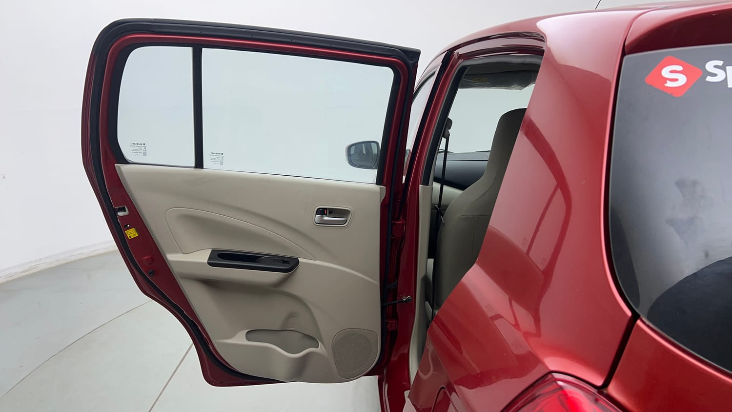 Used 2020 Maruti Suzuki Celerio ZXi (O) AMT Petrol Automatic interior LEFT REAR DOOR OPEN VIEW