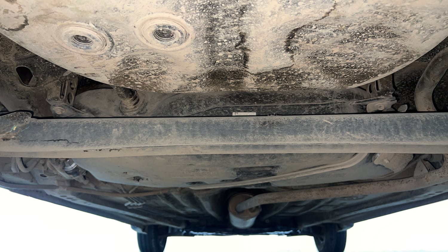Used 2021 Maruti Suzuki Wagon R 1.0 LXi 1.0 Petrol Manual extra REAR UNDERBODY VIEW (TAKEN FROM REAR)