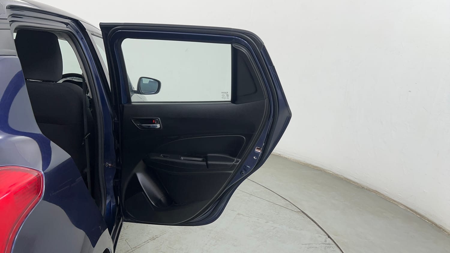Used 2022 Maruti Suzuki Swift VXi AMT Petrol Automatic interior RIGHT REAR DOOR OPEN VIEW