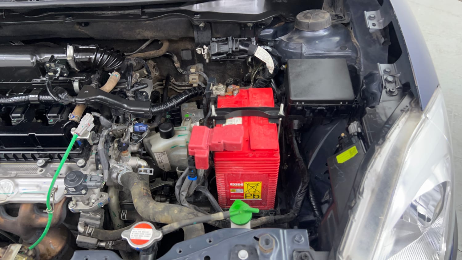Used 2022 Maruti Suzuki Swift VXi AMT Petrol Automatic engine ENGINE LEFT SIDE VIEW