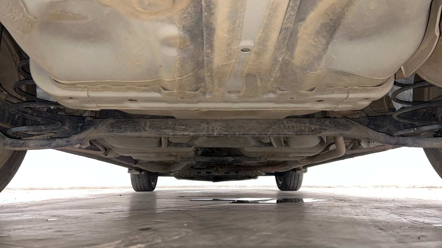 Used 2024 Honda City ZX Petrol CVT Petrol Automatic extra REAR UNDERBODY VIEW (TAKEN FROM REAR)