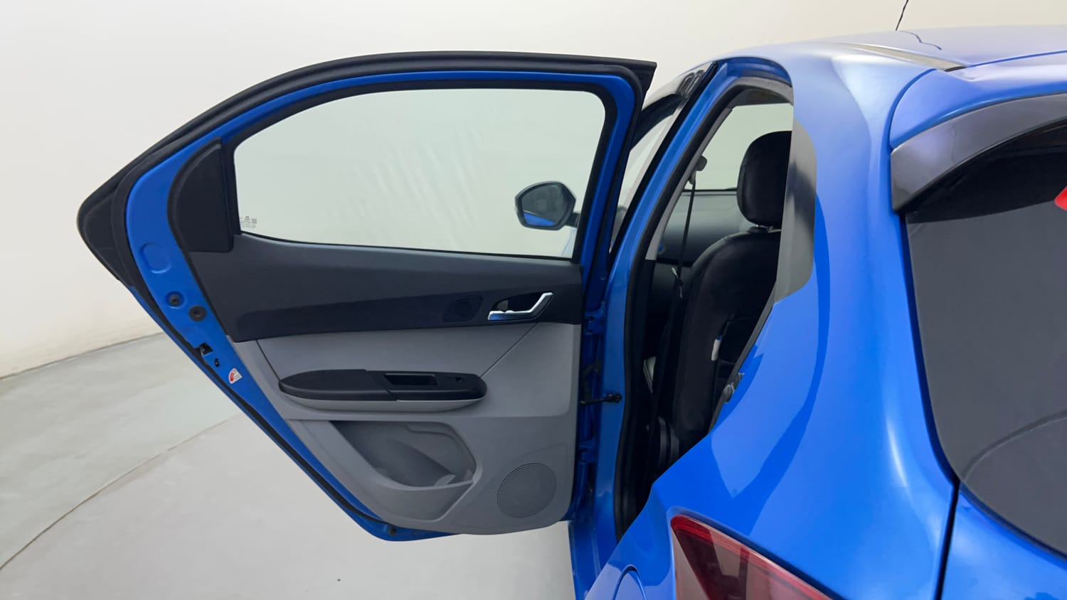 Used 2021 Tata Tiago XZ Plus Petrol Manual interior LEFT REAR DOOR OPEN VIEW
