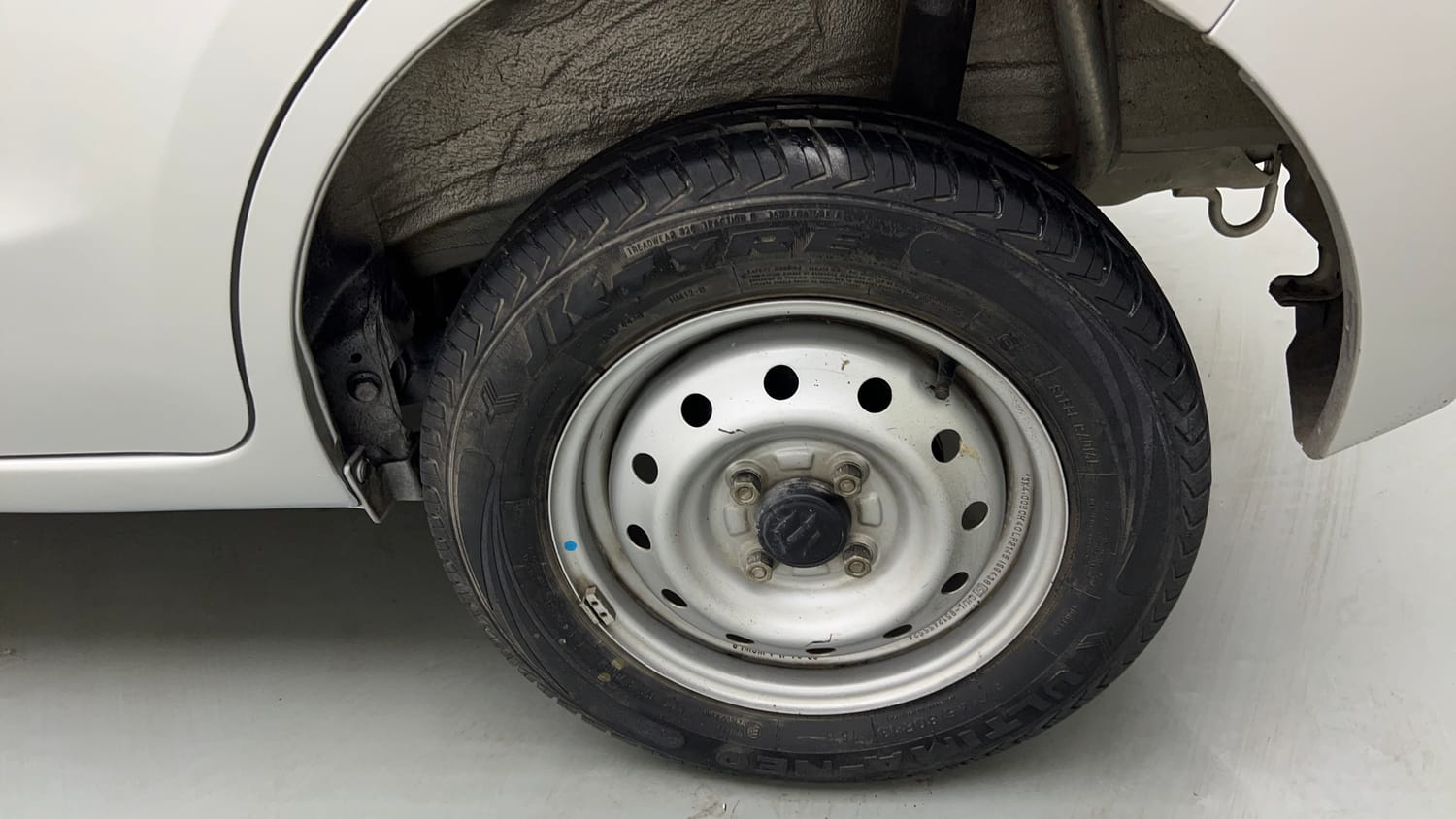 Used 2023 Maruti Suzuki Alto K10 LXi Petrol Manual tyres LEFT REAR TYRE RIM VIEW