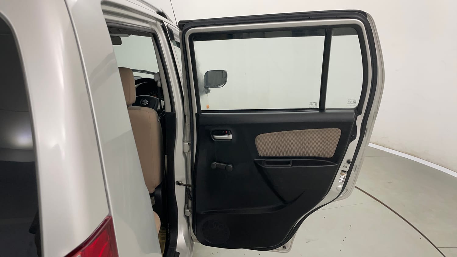 Used 2021 Maruti Suzuki Wagon R LXI Petrol Manual interior RIGHT REAR DOOR OPEN VIEW