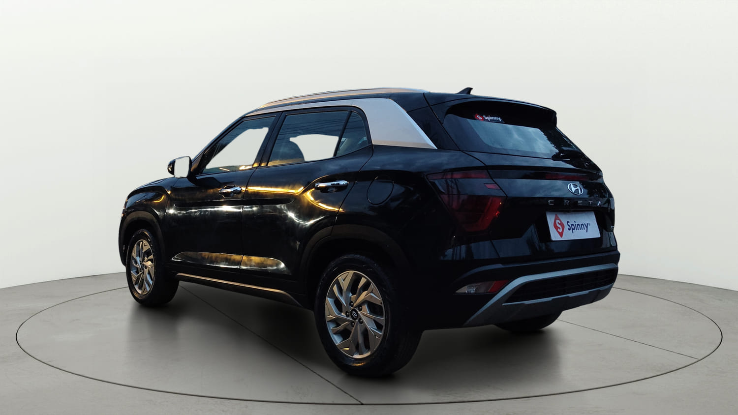 Used 2021 Hyundai Creta SX 1.5 Petrol Petrol Manual exterior LEFT REAR CORNER VIEW
