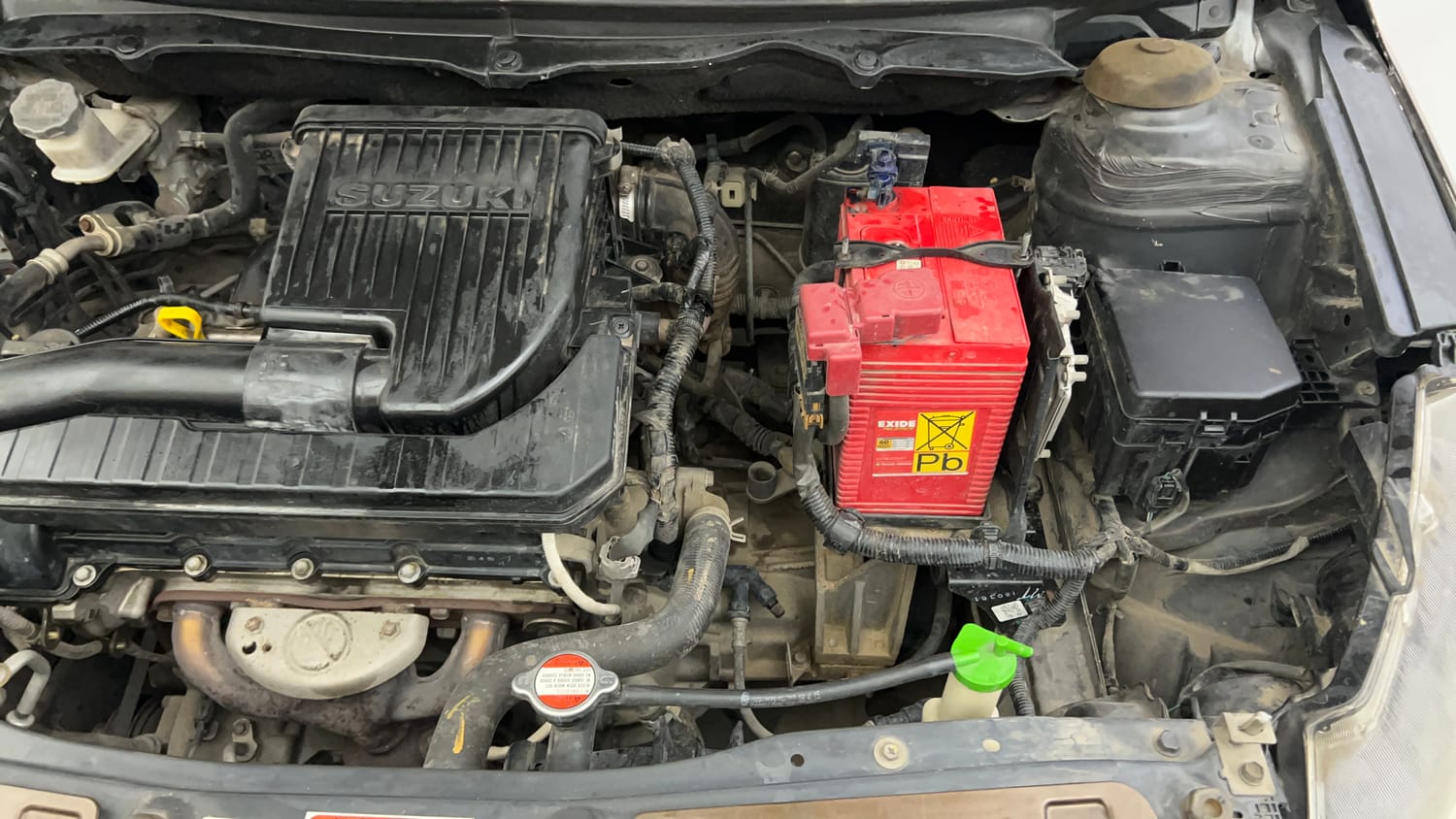Used 2015 Maruti Suzuki Ciaz ZXI+ Petrol Manual engine ENGINE LEFT SIDE VIEW