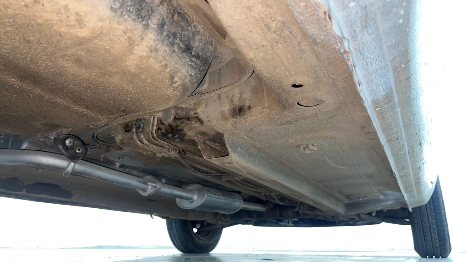 Used 2018 Datsun Redi-GO T(O) 1.0 AMT Petrol Automatic extra REAR RIGHT UNDERBODY VIEW