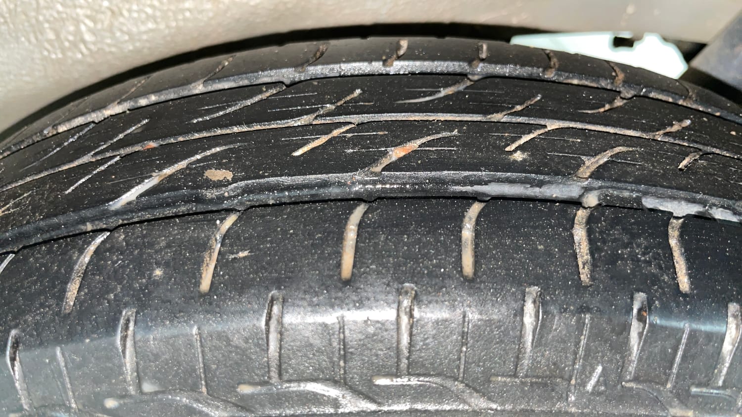 Used 2021 Maruti Suzuki Wagon R LXI Petrol Manual tyres LEFT REAR TYRE TREAD VIEW