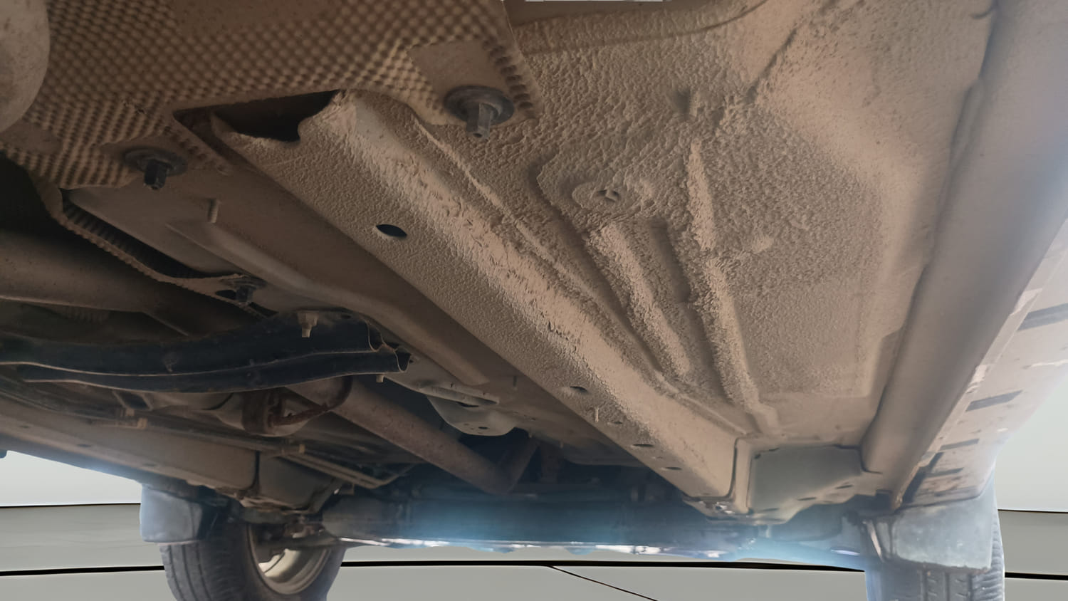 Used 2018 Ford EcoSport Titanium 1.5L TDCi Diesel Manual extra REAR RIGHT UNDERBODY VIEW
