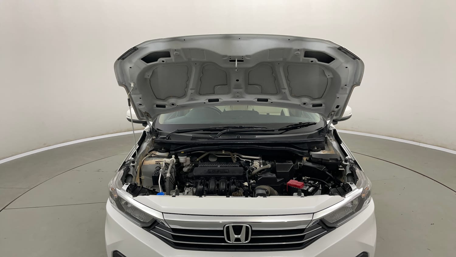 Used 2024 Honda Amaze S 1.2 Petrol MT Petrol Manual engine ENGINE & BONNET OPEN FRONT VIEW