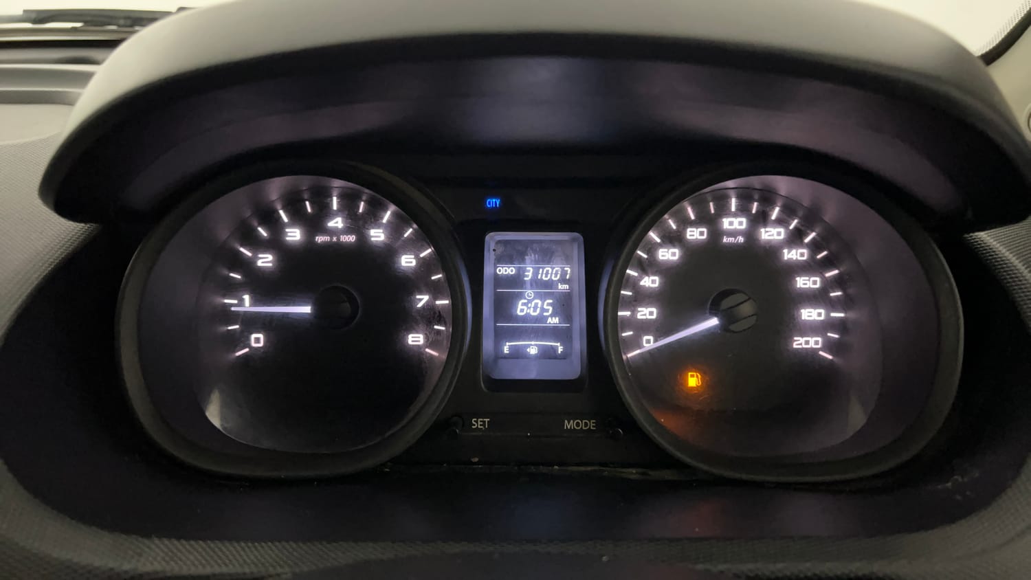 Used 2019 Tata Tiago Revotron XT Petrol Manual interior CLUSTERMETER VIEW