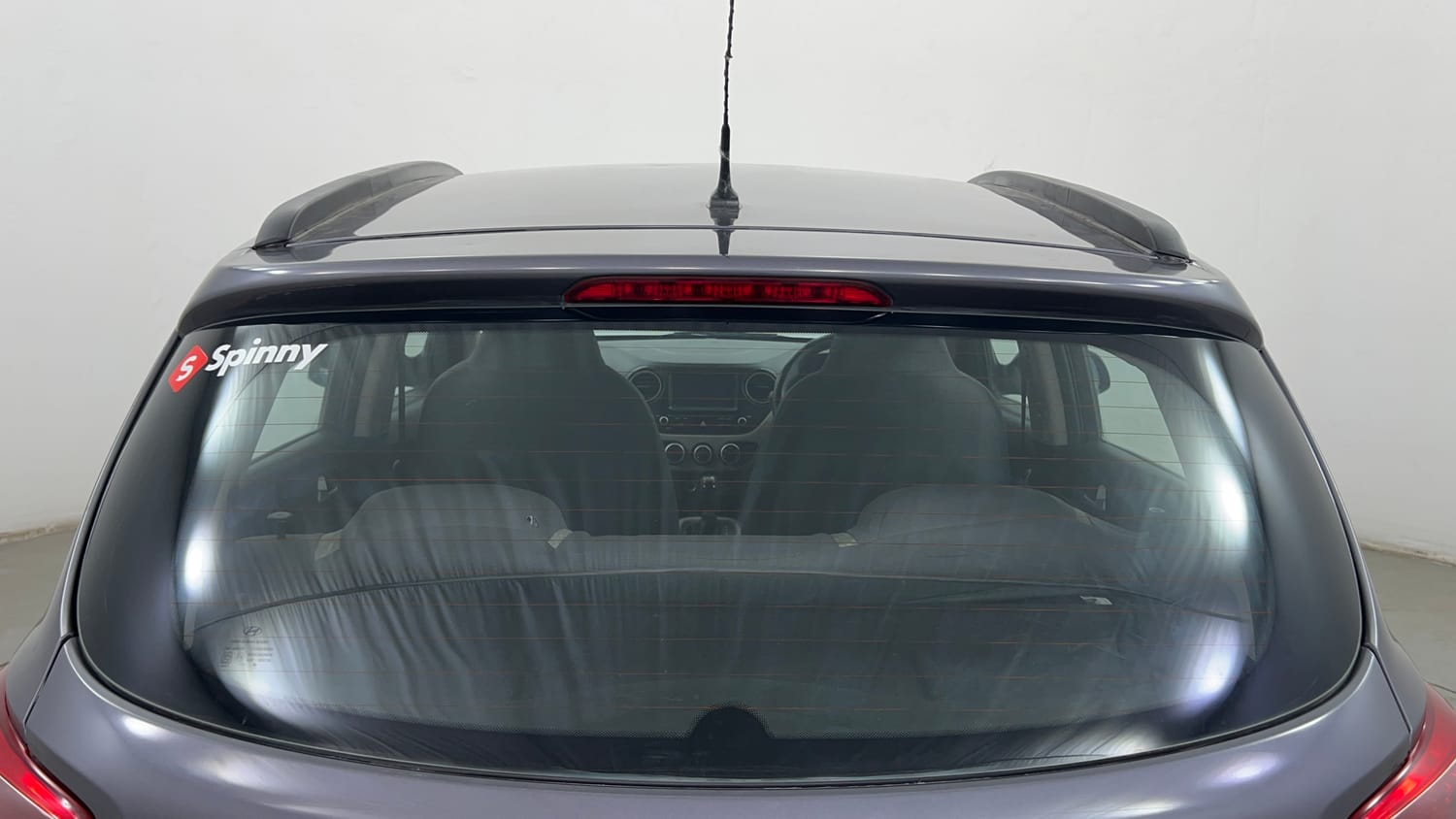 Used 2017 Hyundai Grand i10 Sportz (O) AT 1.2 Kappa VTVT Petrol Automatic exterior BACK WINDSHIELD VIEW