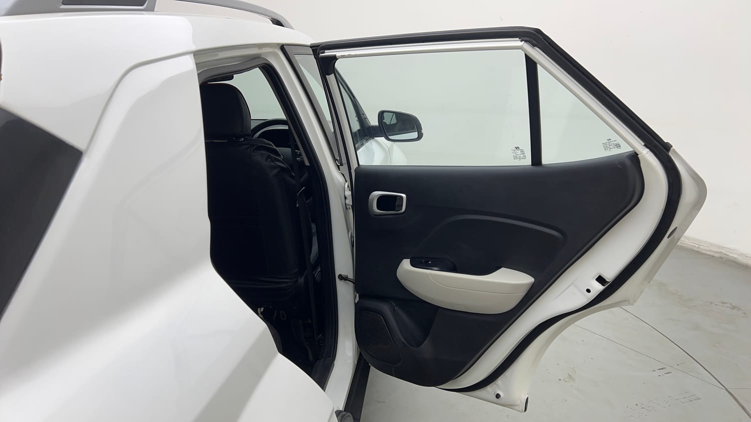 Used 2022 Hyundai Venue S (O) 1.2 Petrol Cng Manual interior RIGHT REAR DOOR OPEN VIEW