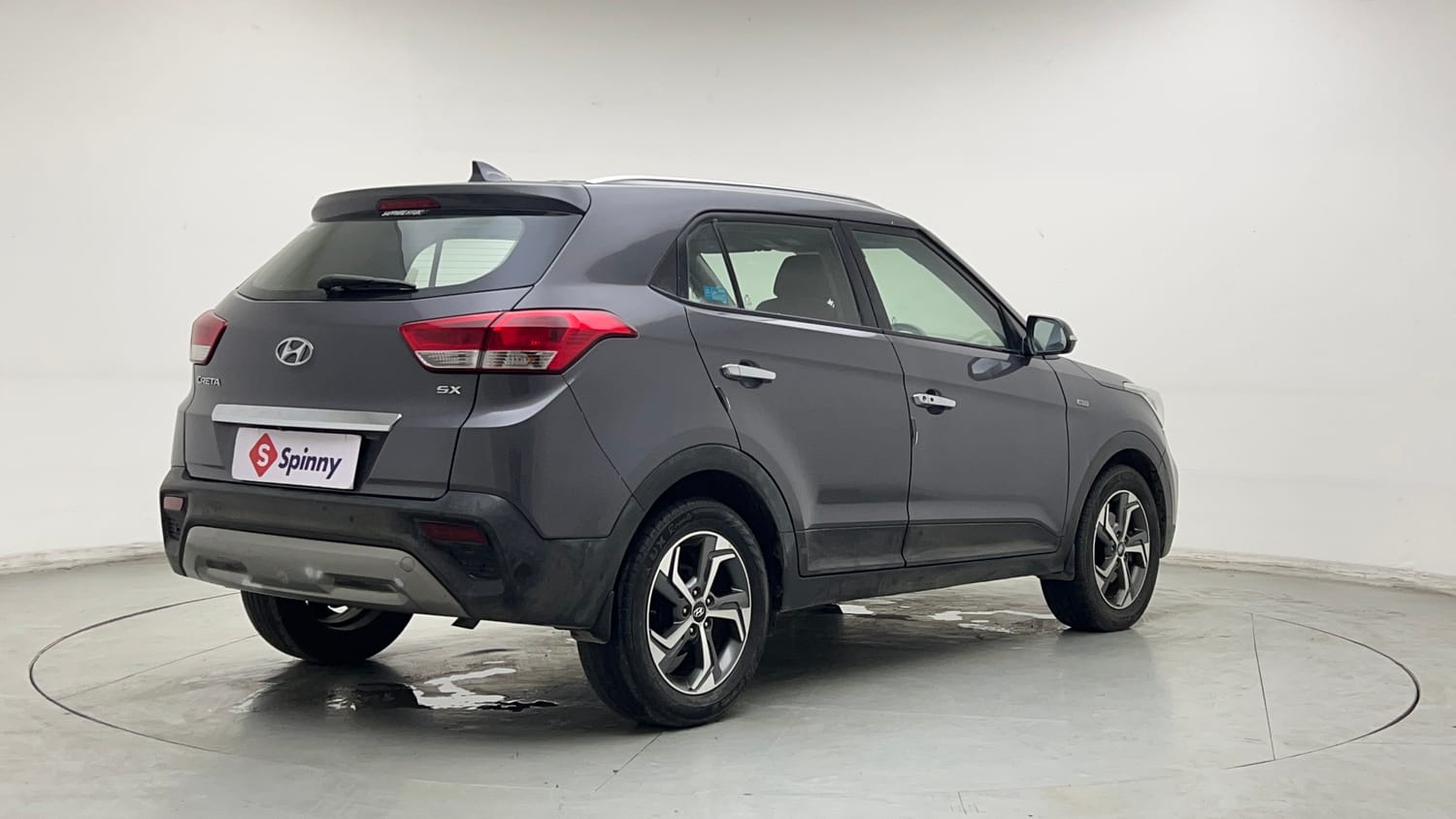 Used 2018 Hyundai Creta SX 1.6 AT CRDi Diesel Automatic exterior RIGHT REAR CORNER VIEW
