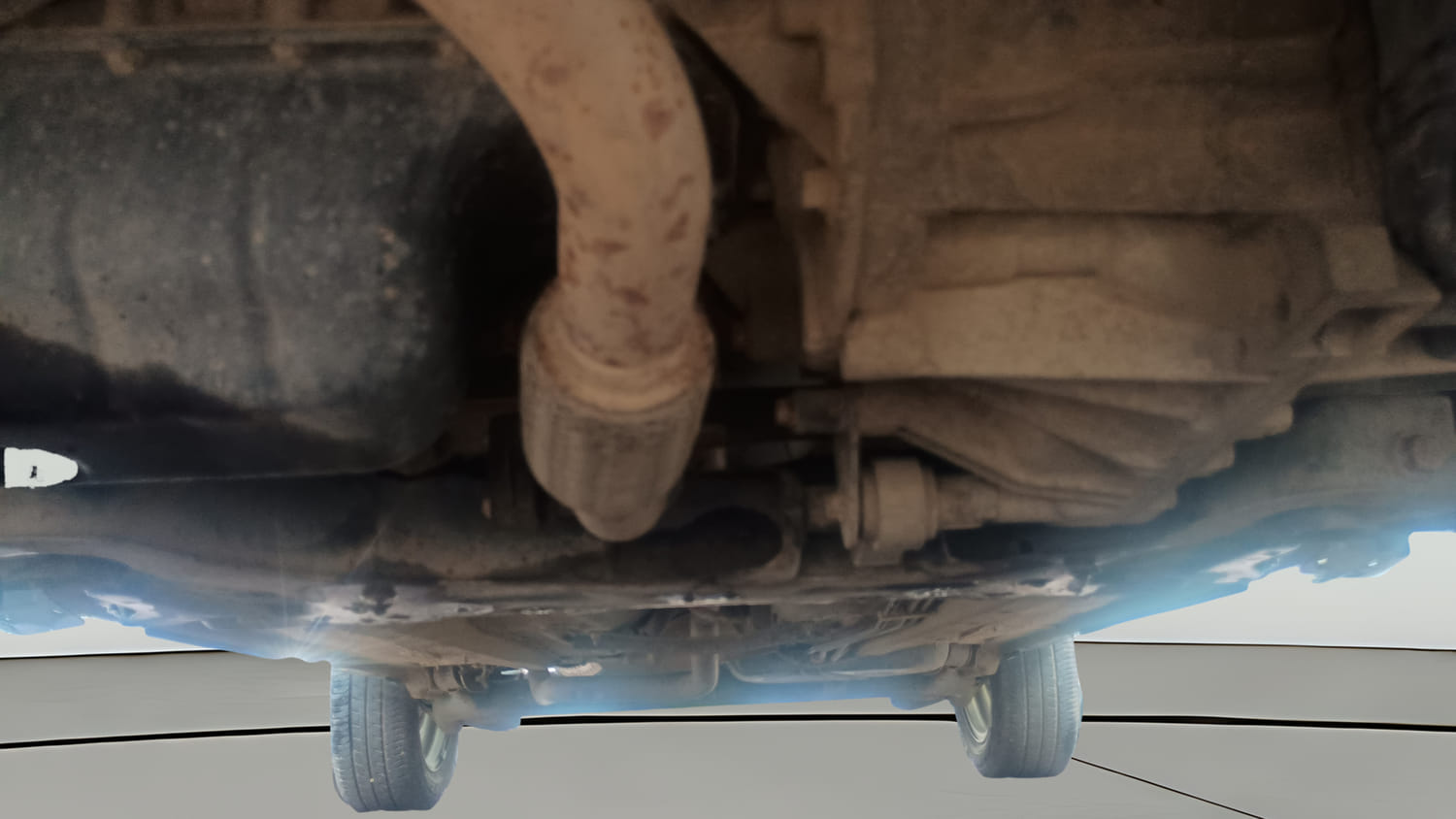 Used 2018 Ford EcoSport Titanium 1.5L TDCi Diesel Manual extra FRONT LEFT UNDERBODY VIEW