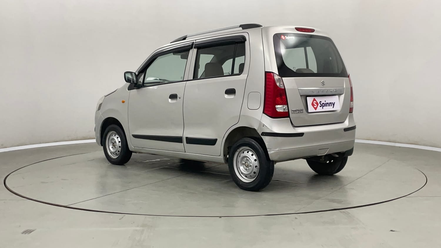 Used 2021 Maruti Suzuki Wagon R LXI Petrol Manual exterior LEFT REAR CORNER VIEW