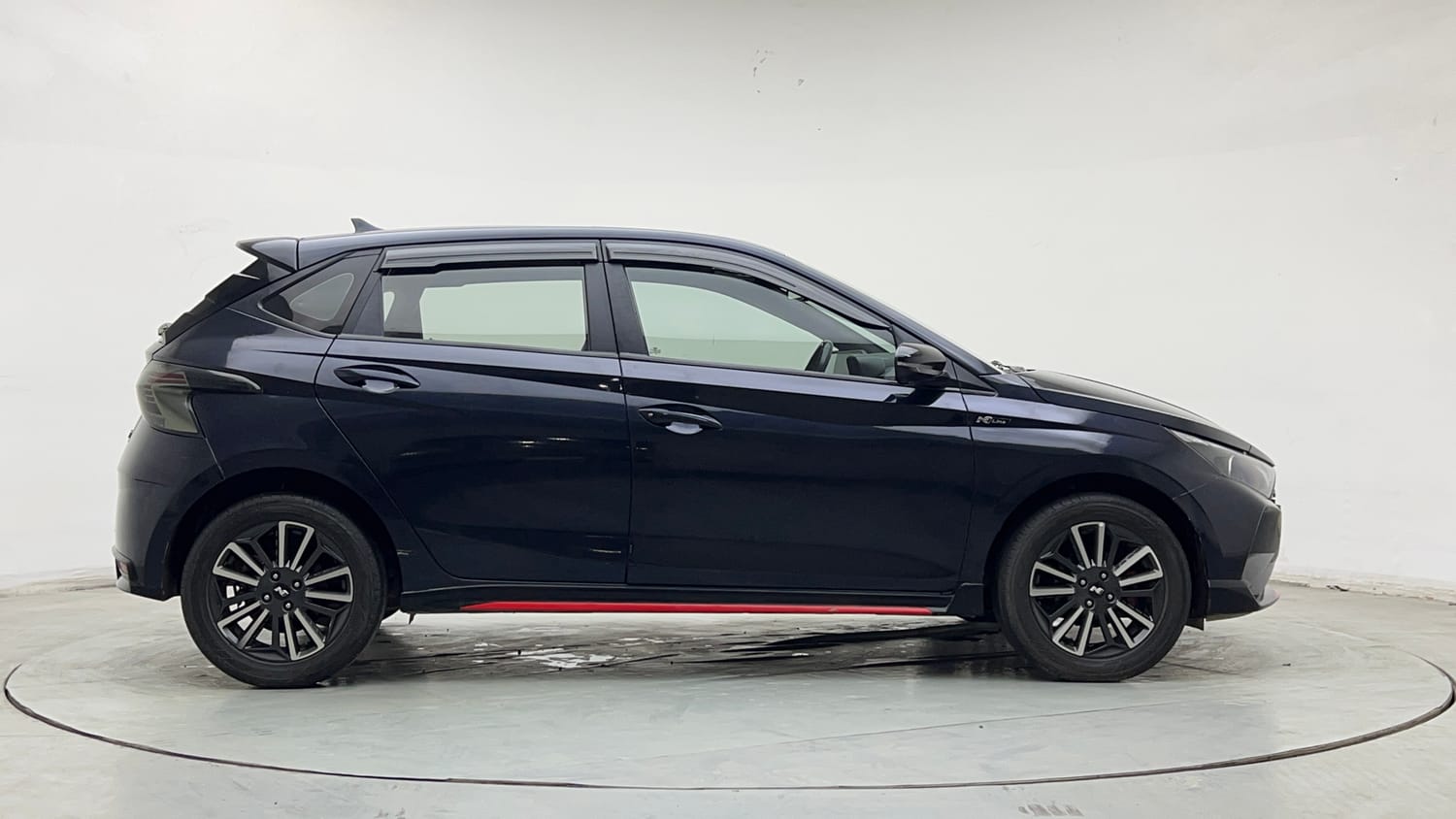 Used 2023 Hyundai i20 N Line N8 1.0 Turbo DCT Petrol Automatic exterior RIGHT SIDE VIEW