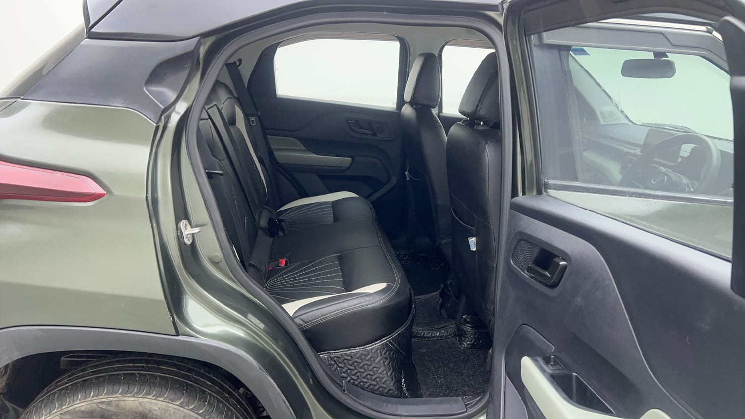 Used 2023 Tata Punch Camo Adventure Rhythm AMT Petrol Automatic interior RIGHT SIDE REAR DOOR CABIN VIEW