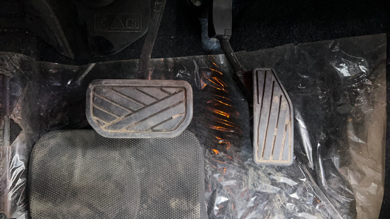 Used 2023 Maruti Suzuki Baleno Zeta AGS Petrol Automatic interior PEDALS VIEW