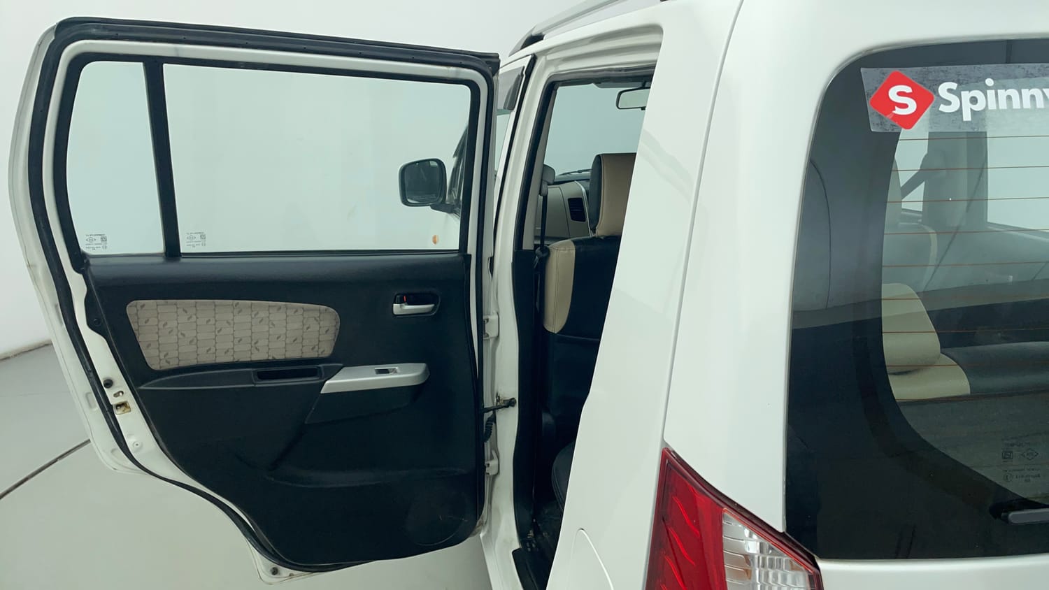Used 2016 Maruti Suzuki Wagon R VXI Petrol Manual interior LEFT REAR DOOR OPEN VIEW
