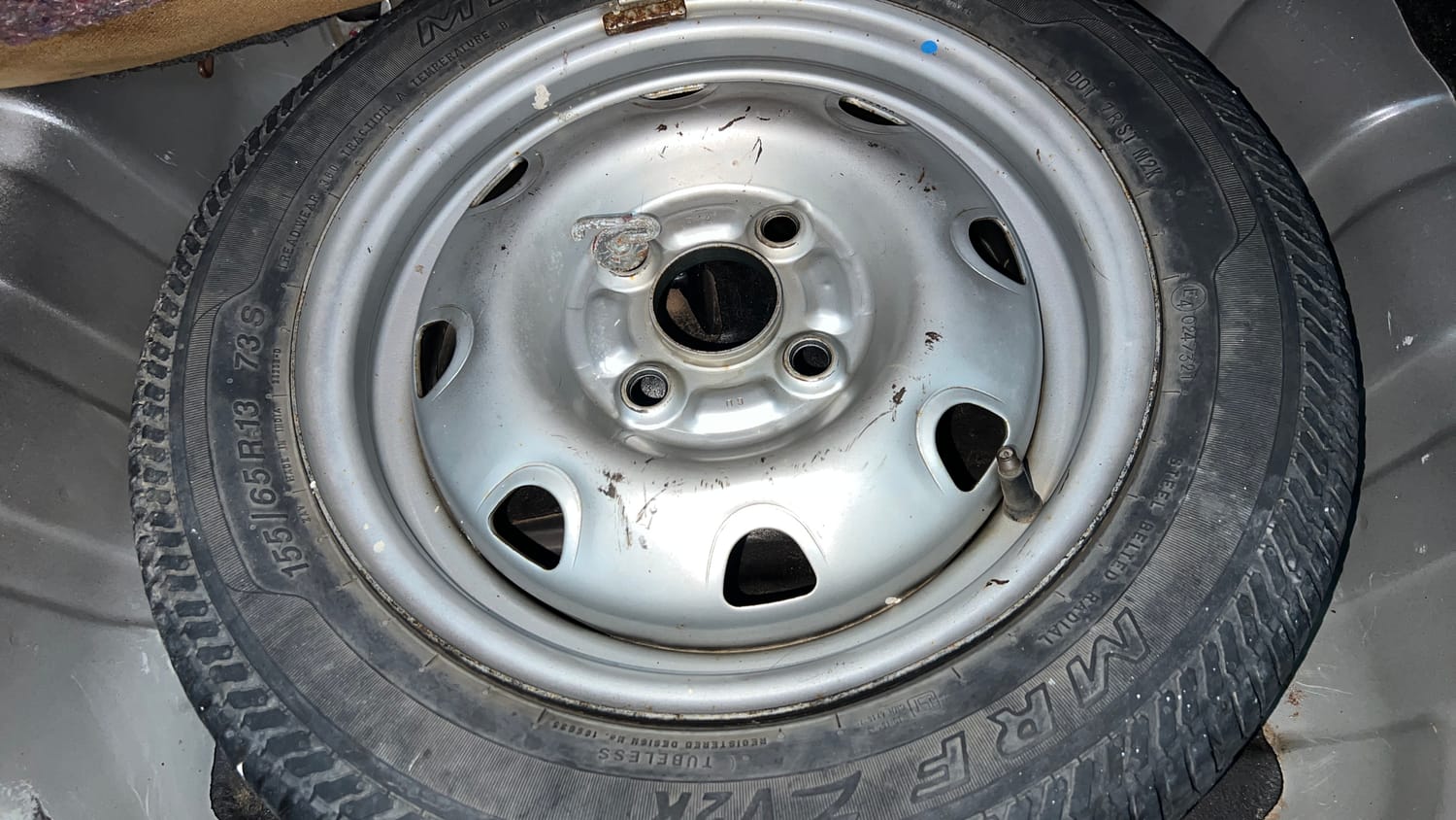 Used 2017 Maruti Suzuki Alto K10 LXi Petrol Manual tyres SPARE TYRE VIEW
