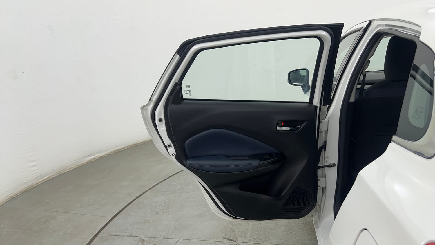 Used 2023 Maruti Suzuki Baleno Zeta AGS Petrol Automatic interior LEFT REAR DOOR OPEN VIEW