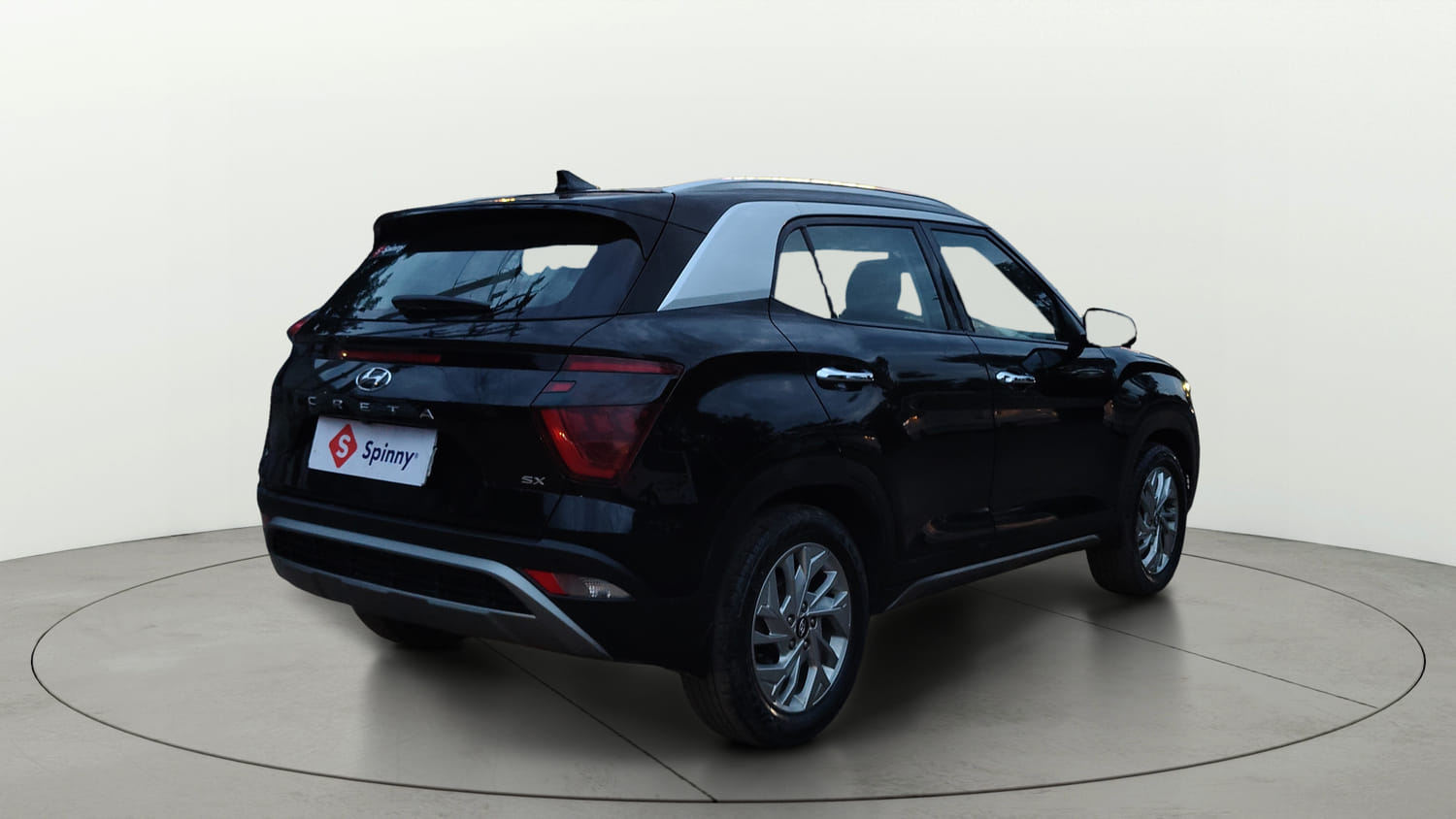 Used 2021 Hyundai Creta SX 1.5 Petrol Petrol Manual exterior RIGHT REAR CORNER VIEW