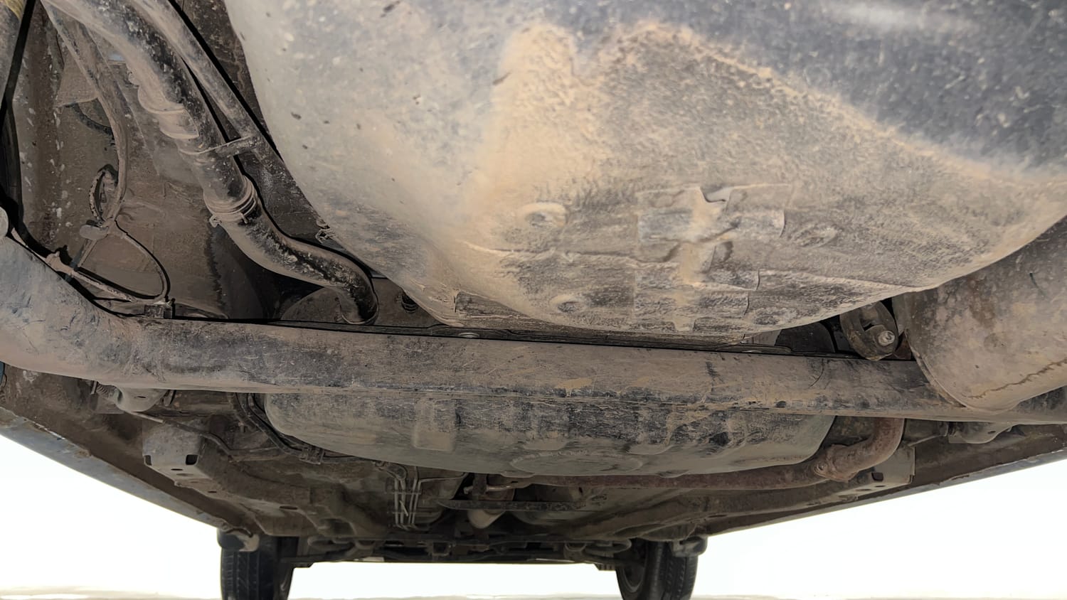 Used 2021 Tata Tiago XZ Plus Petrol Manual extra REAR UNDERBODY VIEW (TAKEN FROM REAR)