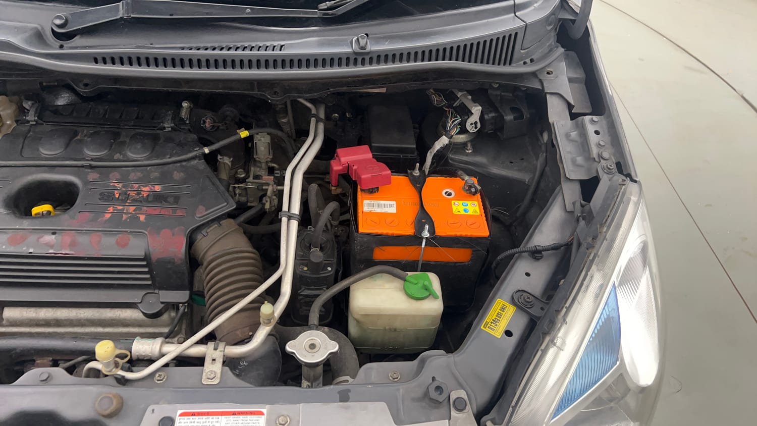 Used 2017 Maruti Suzuki Wagon R VXI Petrol Manual engine ENGINE LEFT SIDE VIEW