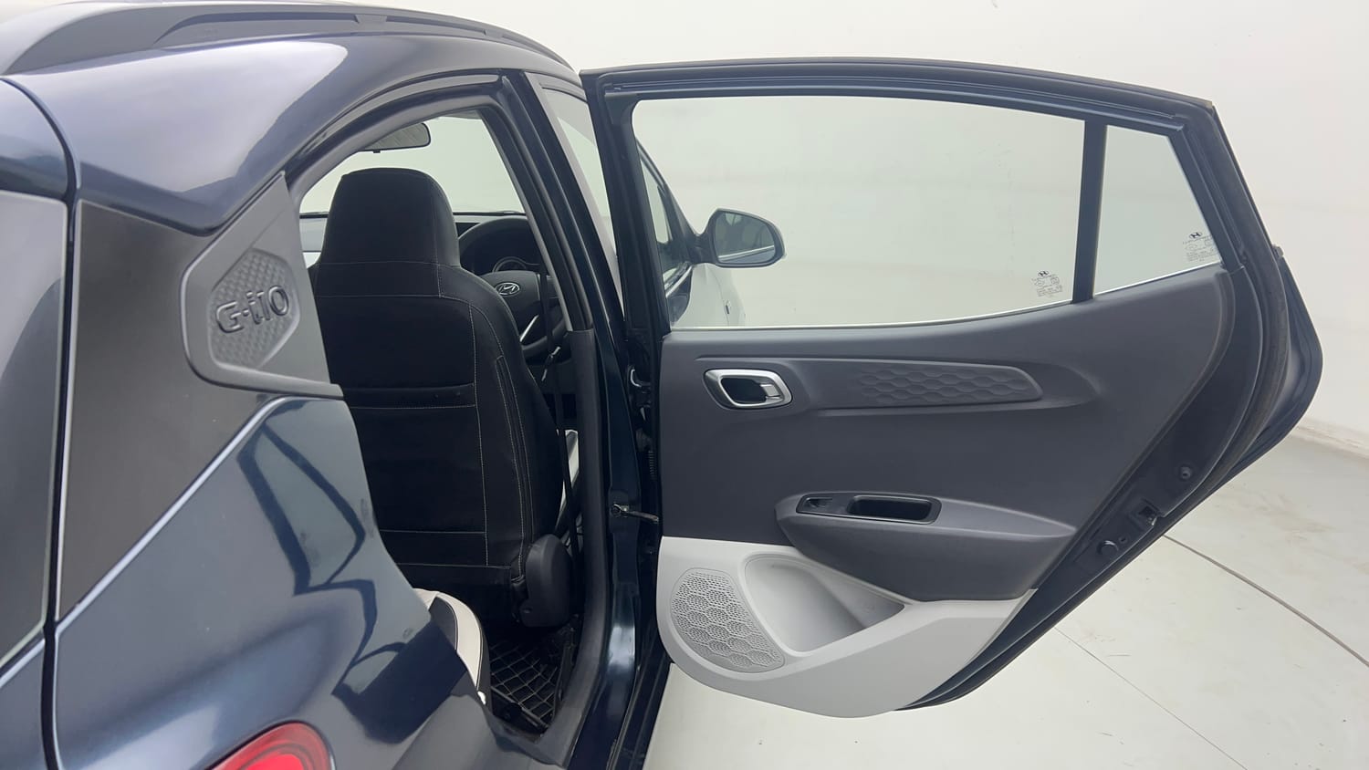 Used 2020 Hyundai Grand i10 Nios Sportz AMT 1.2 Kappa VTVT Petrol Automatic interior RIGHT REAR DOOR OPEN VIEW
