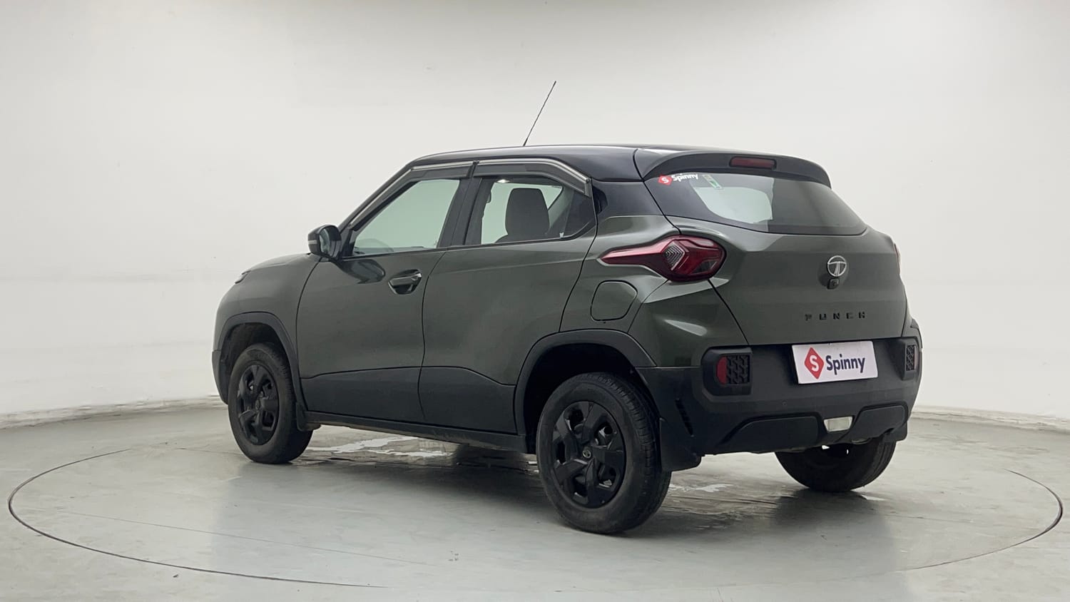 Used 2023 Tata Punch Camo Adventure Rhythm AMT Petrol Automatic exterior LEFT REAR CORNER VIEW