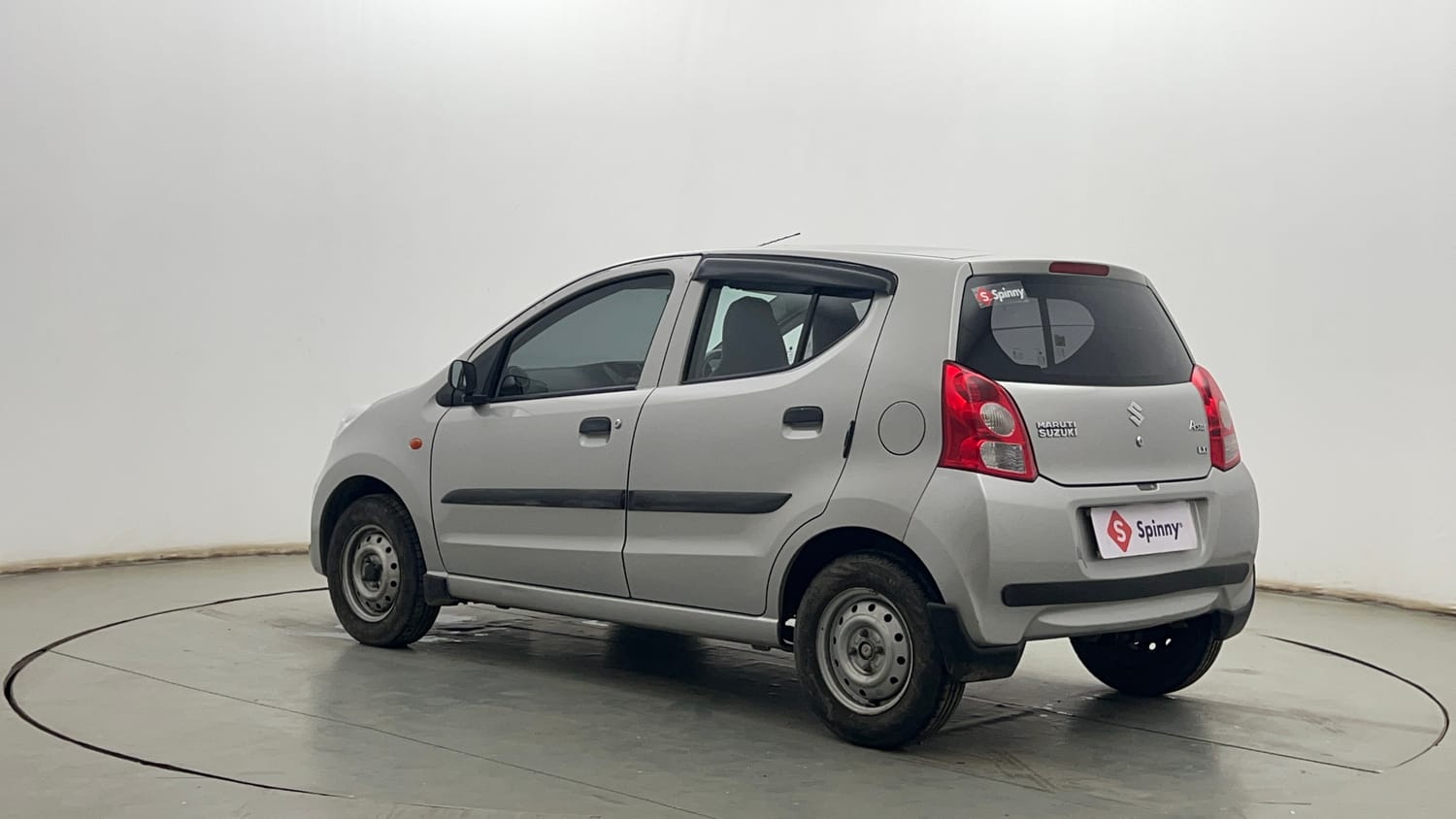 Used 2012 Maruti Suzuki A-Star Lxi Petrol Manual exterior LEFT REAR CORNER VIEW