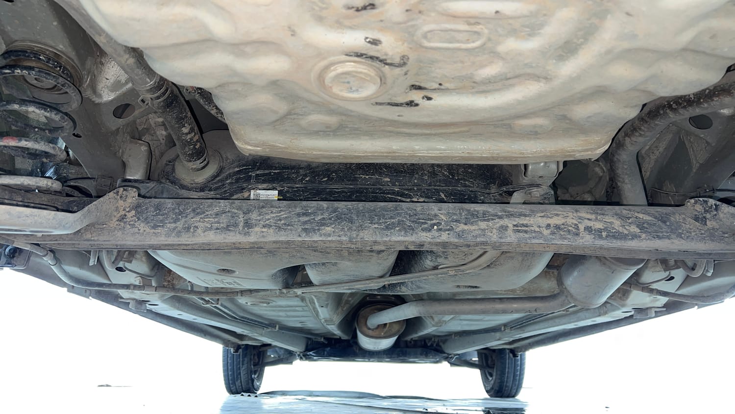 Used 2023 Maruti Suzuki Alto K10 LXi Petrol Manual extra REAR UNDERBODY VIEW (TAKEN FROM REAR)