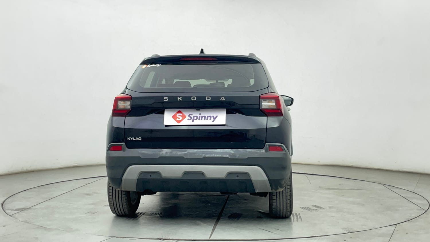 Used 2025 Skoda Kylaq Signature+ 1.0 TSI Petrol Manual exterior BACK VIEW