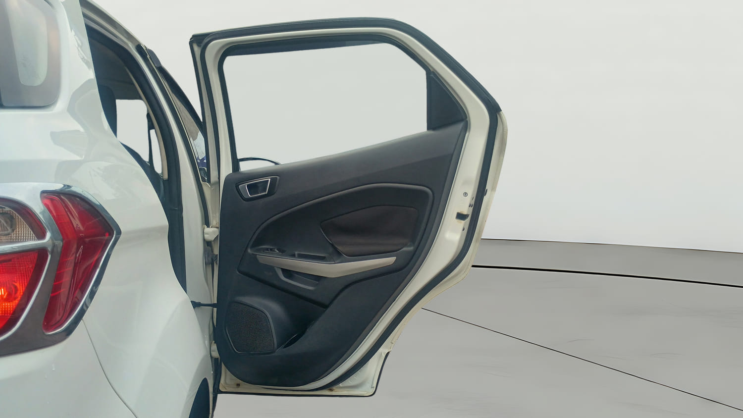 Used 2018 Ford EcoSport Titanium 1.5L TDCi Diesel Manual interior RIGHT REAR DOOR OPEN VIEW