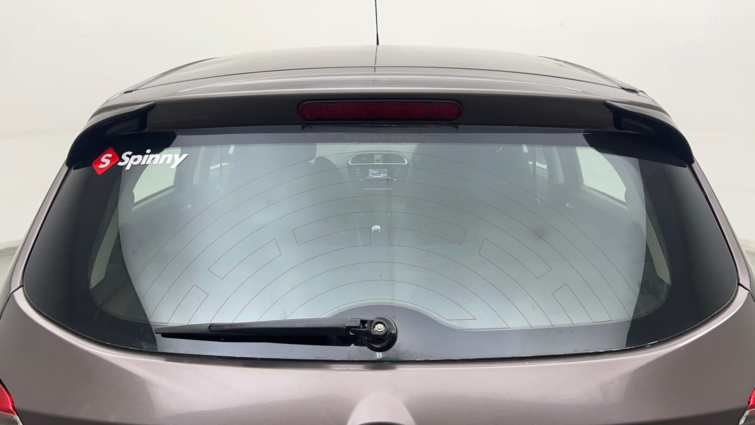 Used 2018 Tata Tiago XZ W/O Alloy Petrol + CNG(Outside Fitted) Cng Manual exterior BACK WINDSHIELD VIEW