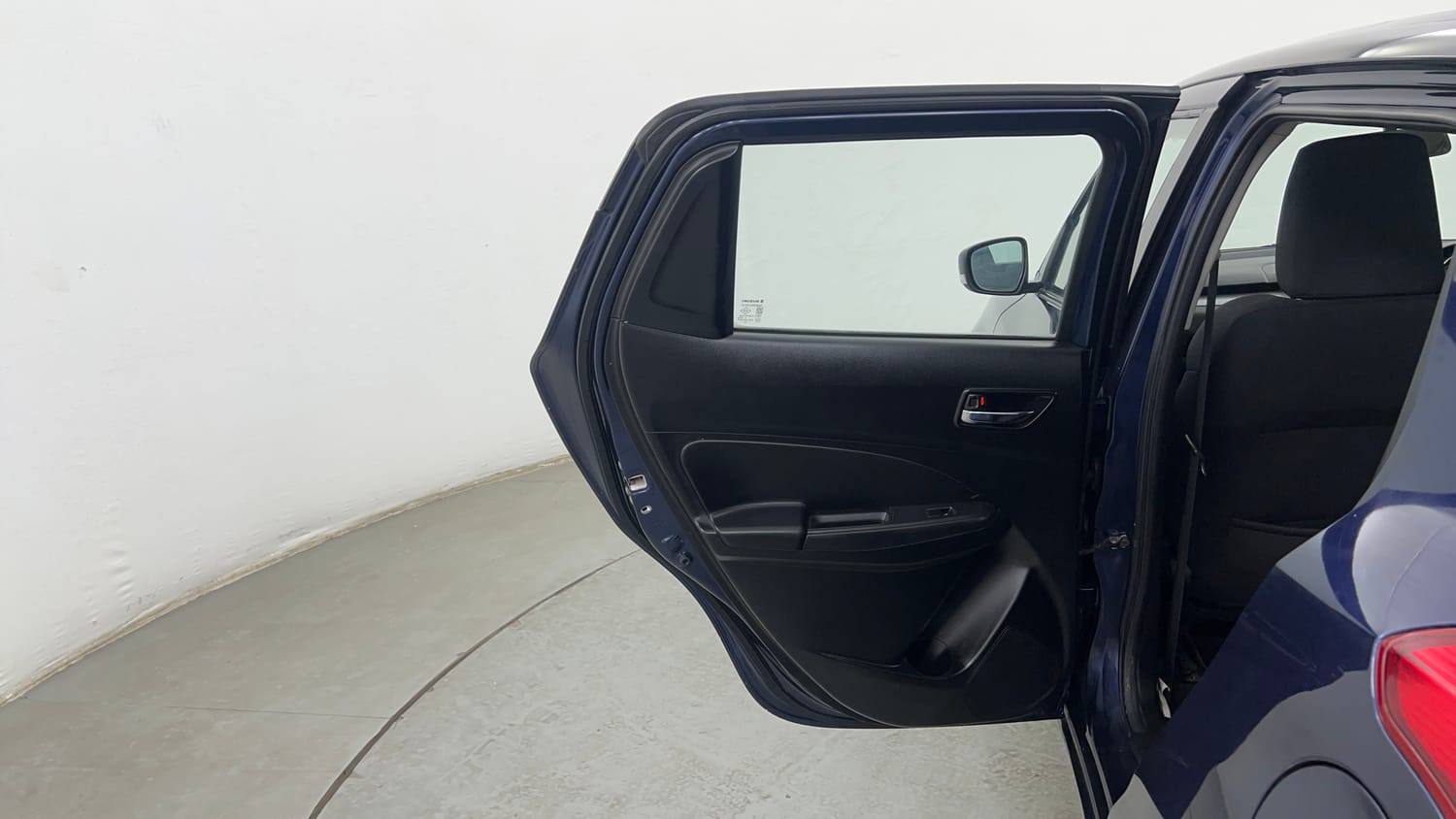 Used 2022 Maruti Suzuki Swift VXi AMT Petrol Automatic interior LEFT REAR DOOR OPEN VIEW